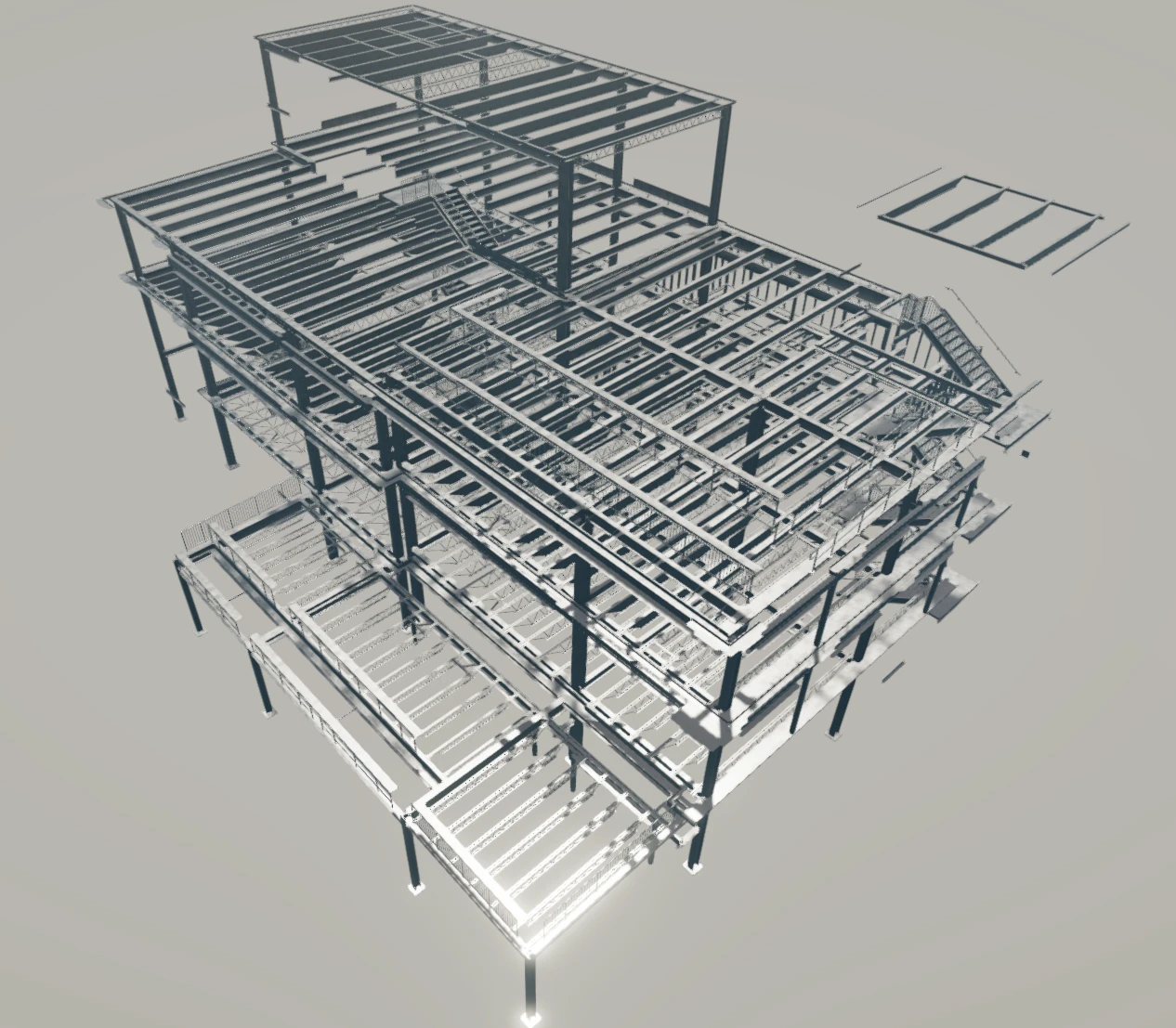 steel detailing, Four Winds Field project, structural steel detailing, stadium steel structure, steel fabrication drawings, steel erection drawings, commercial entertainment building steel, Nexont Engineering steel projects, 3D steel modelling, industrial steel detailing company